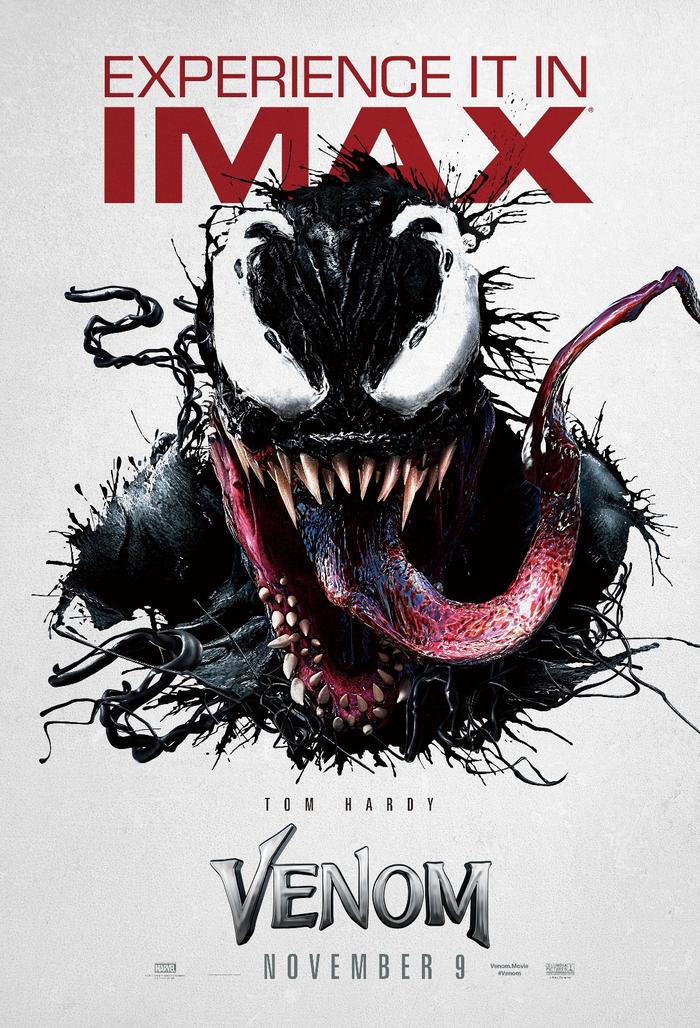 漫威另类英雄《毒液》惊艳首秀， IMAX3D版颠覆感官圈粉