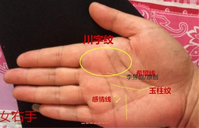 手相：玉柱纹形成这3个图形，吉祥高照，不富也难！