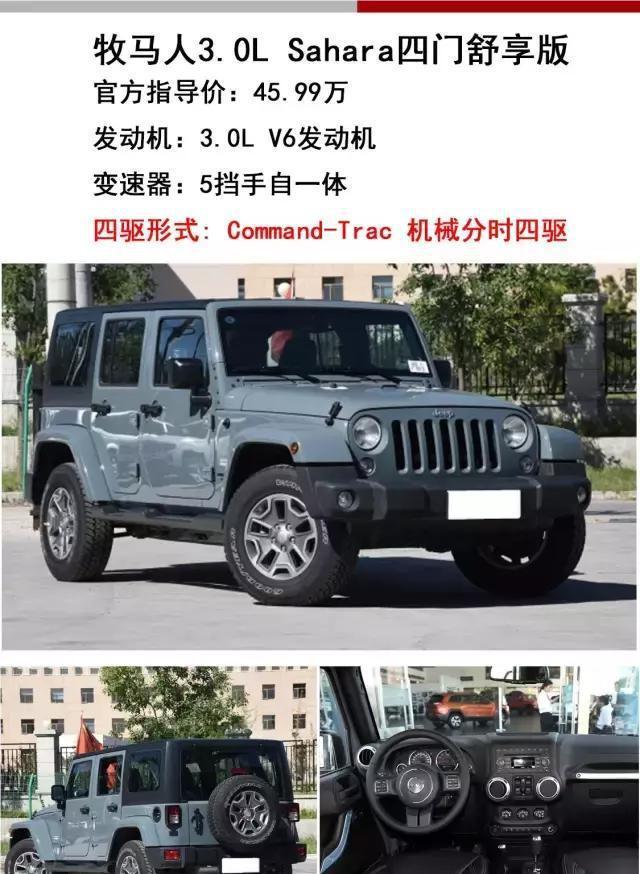 原来Jeep牧马人还有这么多版本!