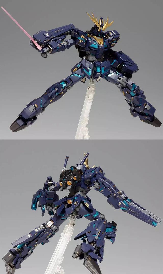 高达模型 MG RX-0全武装报丧女妖 改造喷涂