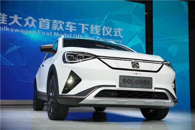 江淮大众全新品牌SOL（思皓）E20X车型下线，今年下半年上市