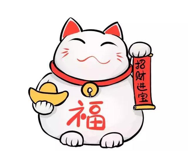 超简单的绘画小教程——可爱的招财猫