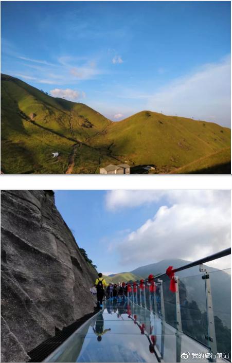 去武功山露营 大草原上寻找五彩帐篷