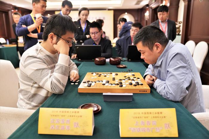 围棋之乡普陀站邱峻上阵 上海静安胜浙江丽水