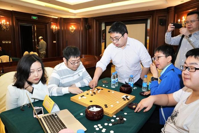 围棋之乡普陀站邱峻上阵 上海静安胜浙江丽水