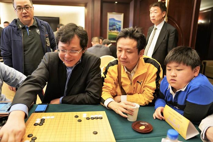 围棋之乡普陀站邱峻上阵 上海静安胜浙江丽水