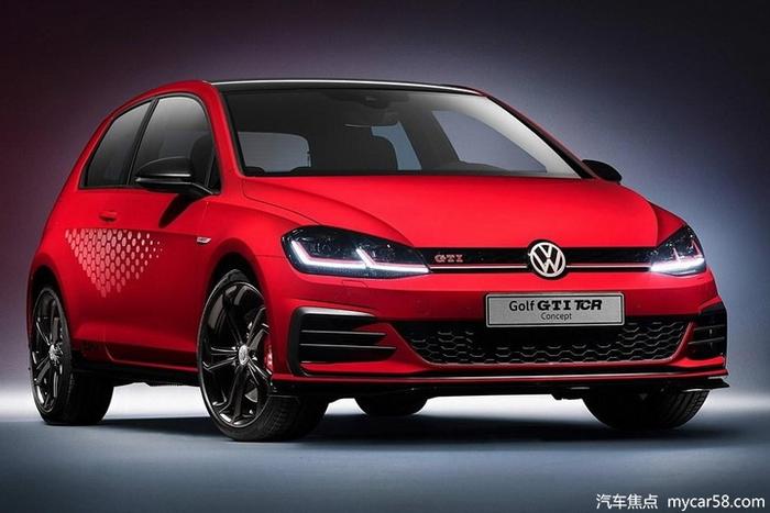 大众高尔夫GTI TCR概念车官图发布 史上最快 极速达264