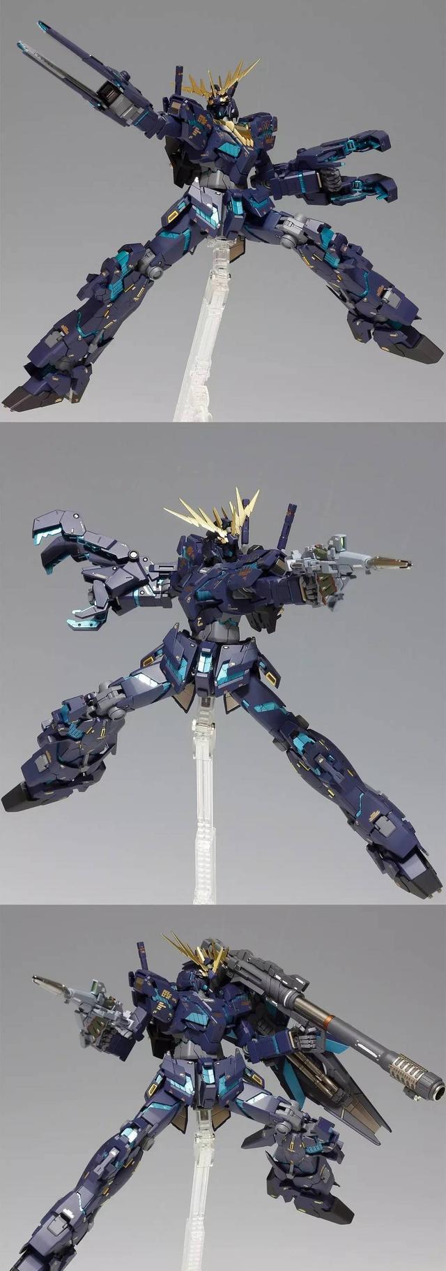 高达模型 MG RX-0全武装报丧女妖 改造喷涂