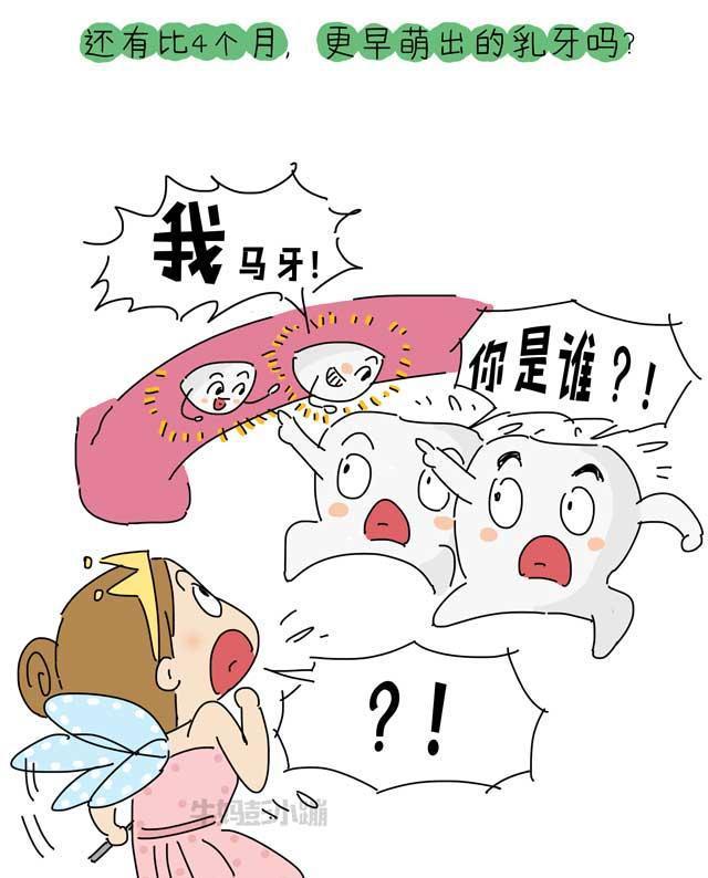 乳牙？恒牙？六龄牙？科普牙齿的那些事【漫画】