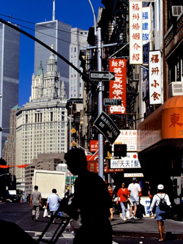 美国纽约1996年，城中之国唐人街的生活