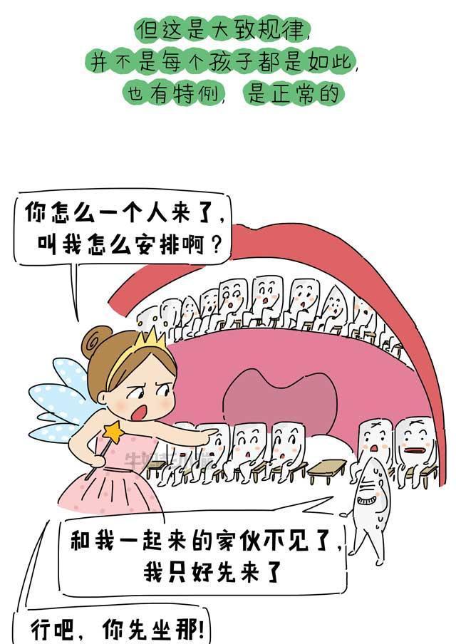 乳牙？恒牙？六龄牙？科普牙齿的那些事【漫画】