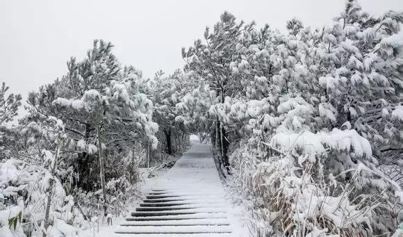 哇咔咔~福建2017年雪景大片提前预告！速来围观！