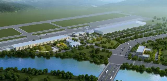 金华第二座机场效果图曝光！未来可起降大中型客运飞机