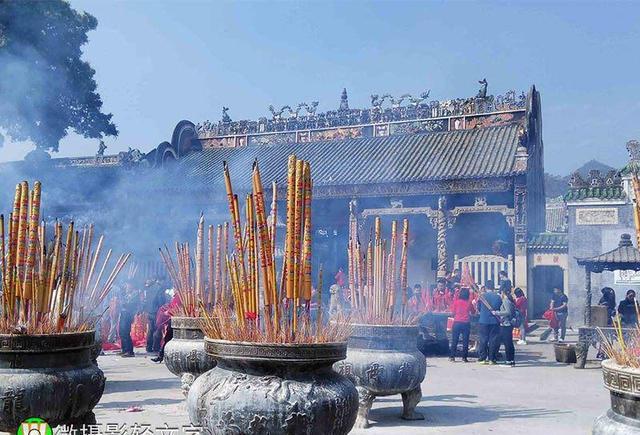 肇庆市德庆县龙母神庙上香祈福！随拍