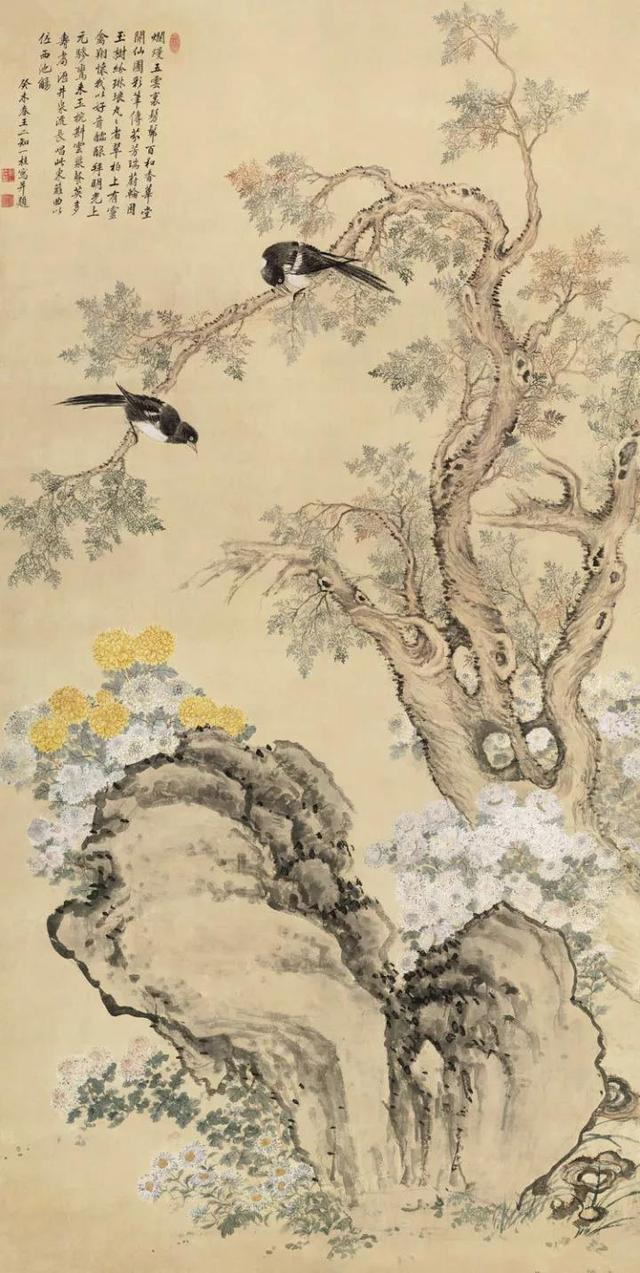 清代官吏花鸟大家邹一桂作品欣赏