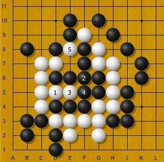 黑先 局部常见棋型 黑棋的下一手在哪？