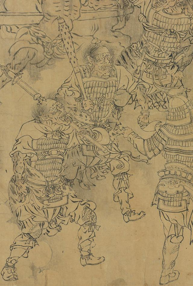 元《下元水官图》