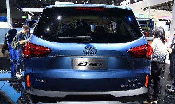 上汽大通D90预计8月8日正式上市 国产大型7座SUV