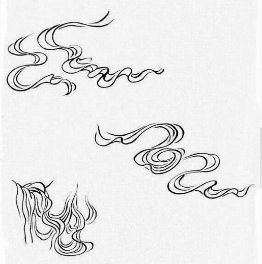 难得一见，传统的白描技法——国画十八描