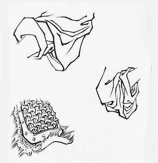 难得一见，传统的白描技法——国画十八描
