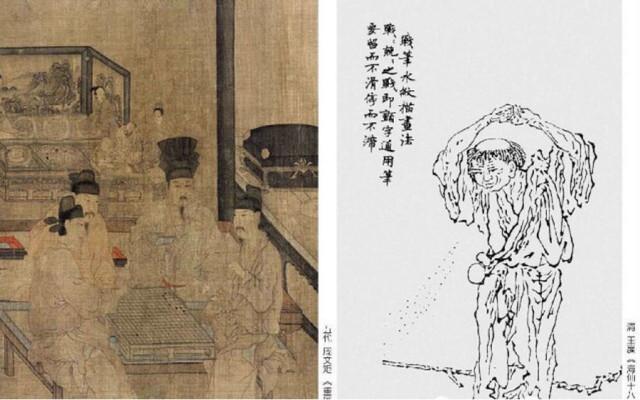 难得一见，传统的白描技法——国画十八描