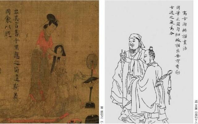 难得一见，传统的白描技法——国画十八描