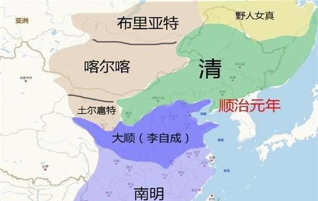 6张疆域变化图，带你看清朝是如何从零开始一统中原的！