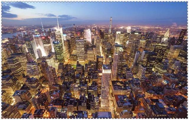 纽约共有70栋200米以上高楼，全球第4，被中国两大城市超越