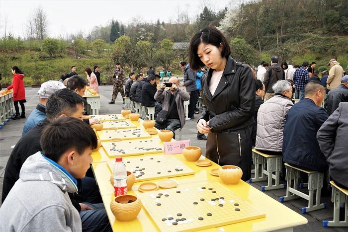 百里杜鹃百盘争艳 女子围甲毕节站指导棋