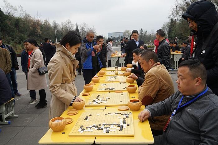 百里杜鹃百盘争艳 女子围甲毕节站指导棋