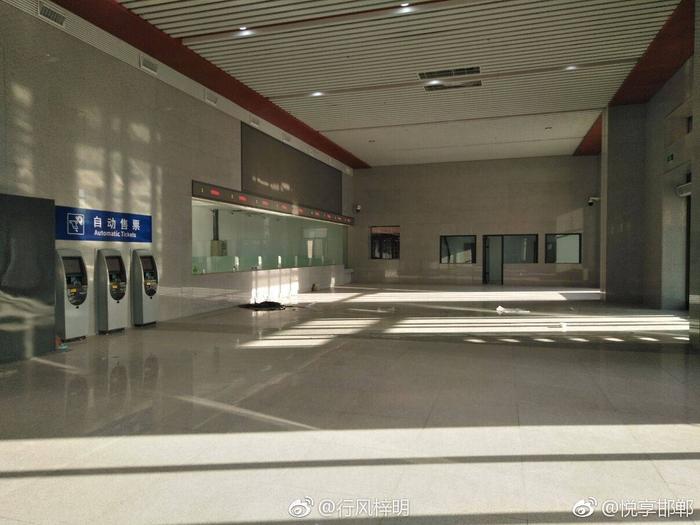官方消息！邯郸火车站新站房今日晚八点投入使用