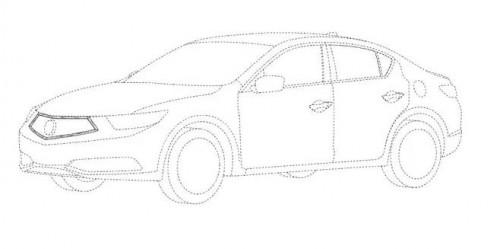 曝新款讴歌ILX专利图 外观有所调整