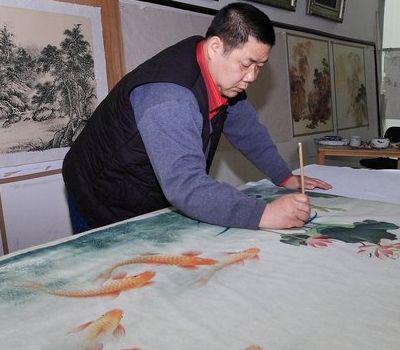 当代擅长画鱼的画家都有谁，当代有哪些画鱼代表作品？