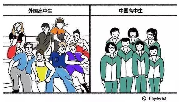 一组漫画详述“中国人与外国人的区别”！网友：广东人连猫都吃？