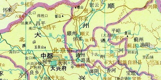 北京、天津两直辖市之间怎么有一大块河北省飞地?