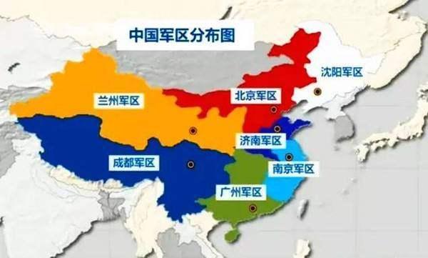 中国“七大军区”分布图：18个集团军211万人，哪个最牛逼？