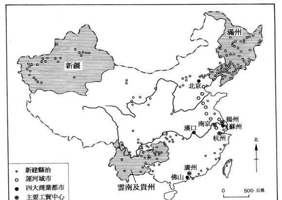 清朝中国最发达的大城市排名，排在第一的不是北京而是苏州