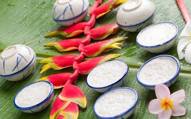 泰国5大椰子制作传统糕点，看看就想吃啦！