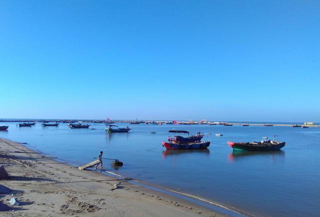 环骑海南岛第七天（莺歌海到东方）：西海岸的日落