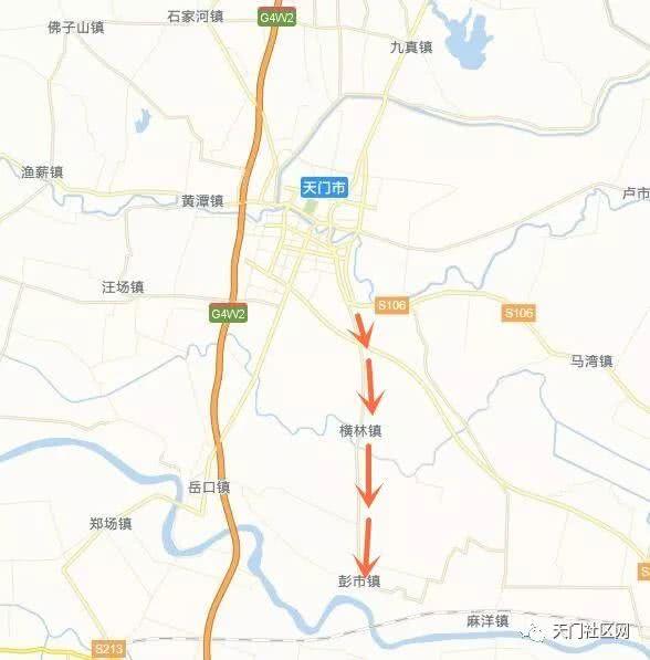 定了！天门这两个乡镇都要修公路啦！将增加一条一级公路……