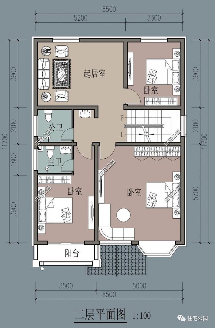 3套最美双拼农村别墅，家有2兄弟房子这样建超棒！第1套独栋也美