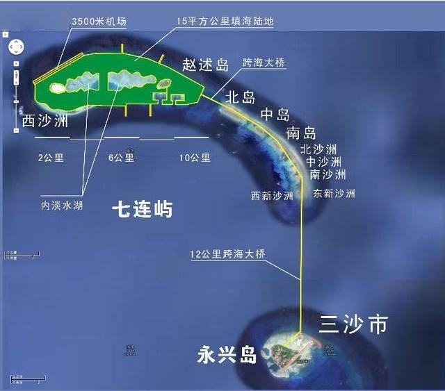 七连屿：永兴岛“后花园”，南海未来最大的人工岛！