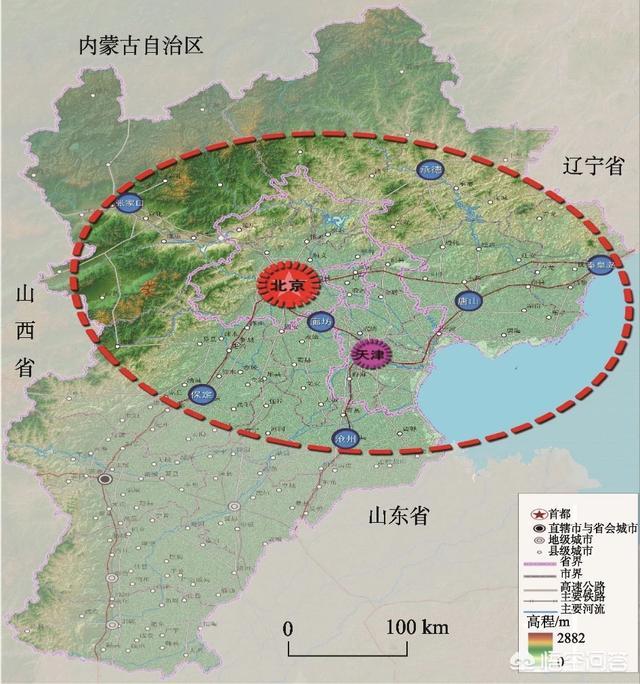 京津冀城市群包括哪些城市？