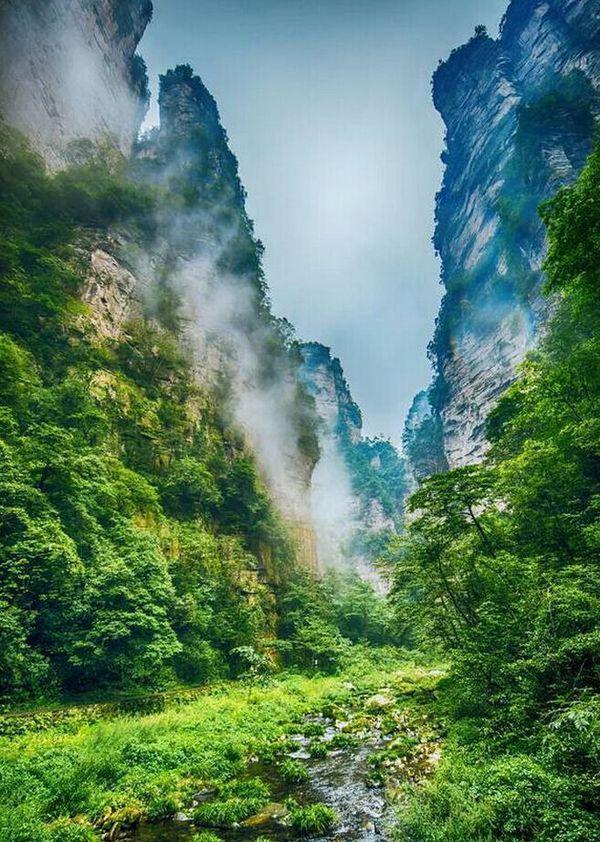 张家界旅游攻略/湖南张家界8月天气怎么样？适合旅游吗