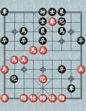 中国象棋布局陷阱解密之十四   实战中常见的弃炮陷阱之破解