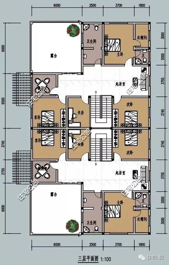 3套最美双拼农村别墅，家有2兄弟房子这样建超棒！第1套独栋也美