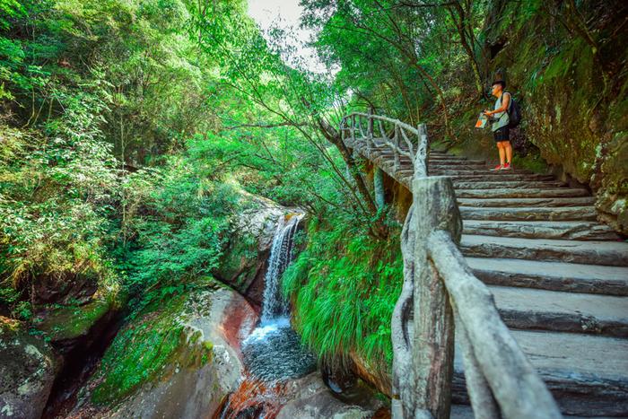 与济南三大名胜同名，却又浑然天成，遂昌千佛山，绿意禅禅