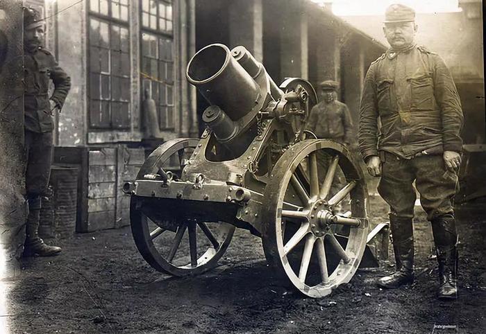 迫击炮前世：一战中的臼炮、空气炮与古代弩炮