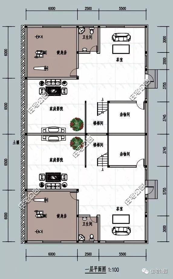 3套最美双拼农村别墅，家有2兄弟房子这样建超棒！第1套独栋也美