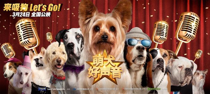 《萌犬好声音》明日上映 选秀汪追梦之路逆袭夺冠